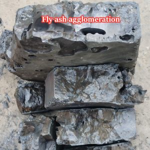 Fly ash agglomeration