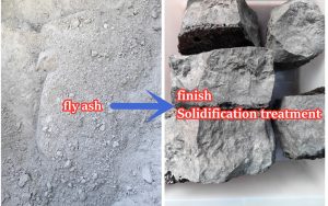 fly ash Solidification treatment