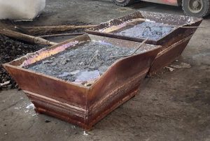 refining tin metal from tin oxide slag 